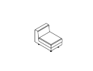 EVO1. Секция одноместная 530x740x630