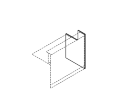 Л.Б-Л. Боковина левая 22x740x1158