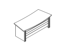 V-120. Стол письменный 2000x900x758