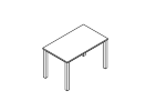 VL-30. Стол письменный 1200x700x750