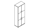 V-603. Шкаф высокий 820x440x2195