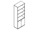V-604. Шкаф высокий 820x440x2195