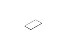 F63-CT001-80. Топ шкафа 800x460x25