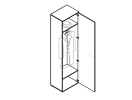 Р-621. Гардероб 570x406x2100