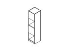 LBRBO.23. Основной модуль 4 секции 2 двери 400x400x1573