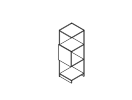 LBRBO.33. Приставной модуль 3 секции 1 дверь 400x400x1119