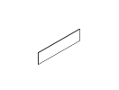 MP200. Передняя панель стола 2000 1800x18x400