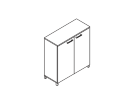 LT-SD1.3. Шкаф квадратный 1094x450x1168