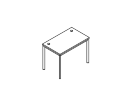СП-1.1S. Стол письменный 900x600x755
