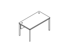 СП-3SD. Стол письменный 1400x720x755