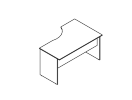 В.СА-2Л. Стол левый 1400x900x750