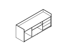 SNC3. Сервисная тумба без декоративных фасадов 1812x540x726