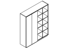 SNB20. Шкаф-купе 1600x450x1947