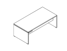 ZIO285105. Стол правый 2000x1000x740