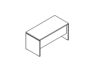 TES284102. Стол письменный 1400x700x750