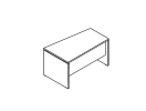 TES284110. Стол трапеция 1200x800x750