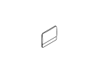 TR-СП1. Спинка одноярусная 660x40x570