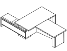 Т-918Пр.0000. Стол правый 1800x3700x750