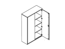 COT002. Шкаф 1040x440x1610