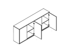 COT004. Шкаф низкий 2040x440x840