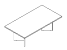 ТСТ2312. Стол переговоров 2300x1200x750