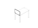 LVRN44.0603-А. Экран торцевой 596x25x395