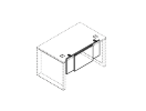 O.M-CSR-3. Передняя панель 1140x54x450