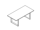 O.MO-PRG-19. Стол переговоров 1980x980x750
