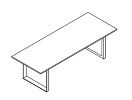 O.MO-PRG-25. Стол переговоров 2580x980x750