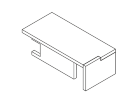 JR102DX. Стол правый 2100x1000x790