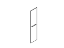 ЕМР437. Дверь высокая 447x20x2016