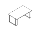 L-102. Стол переговорный 1700x1000x750