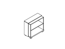 L-63. Стеллаж низкий одинарный 932x440x857