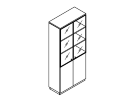 СИ-308. Шкаф высокий 900x400x2034