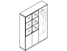 СИ-310. Шкаф высокий 1502x400x2034