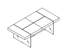 GS-2+GS-2. Стол переговоров 2400x1200x790