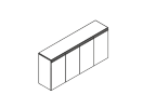 МК-306-ДА. Шкаф низкий 1804x404x850