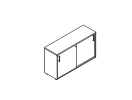 OSL125. Шкаф-купе 1250x400x720