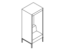 1. Телефонная кабинка 720x740x1650