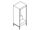 1. Телефонная кабинка 720x740x1650