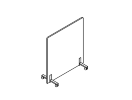 011.МП.1412. Акустическая мобильная перегородка 1400x377x1200