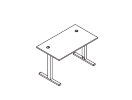 2MTK.078. Стол на T-образном каркасе 1200x700x750