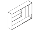 323-324-325. Шкаф 2451x477x1667