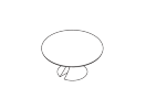 OL0057. Стол переговоров 1250x1250x750