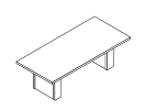 Т-102. Стол переговоров 2300x1100x750