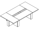 Т-104. Стол переговоров 3000x1600x750