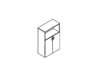 XMC 85.3. Шкаф средний 856x432x1190