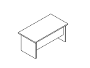 KSR-6. Стол письменный 1600x900x765