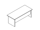 KSR-8. Стол письменный 2000x900x765