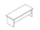 KSR-9. Стол письменный 2200x900x765